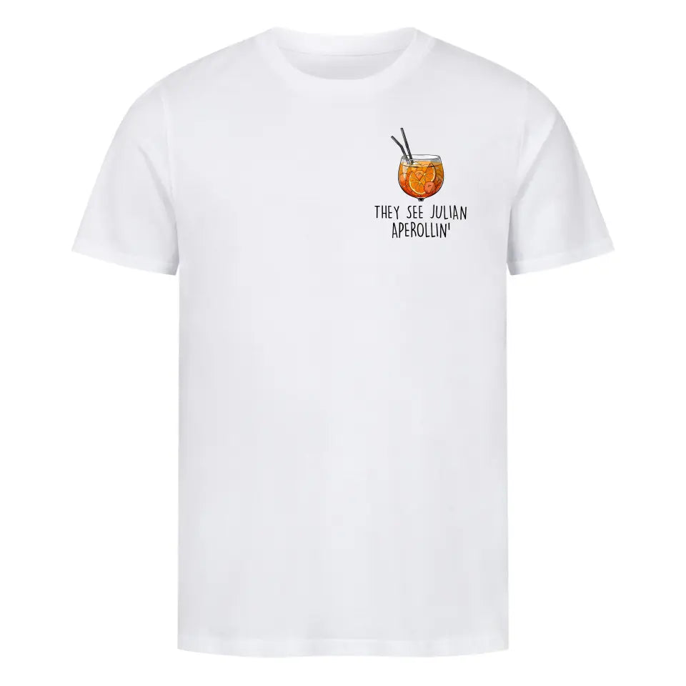 APEROLLIN' - Personalisierbares Shirt Herren