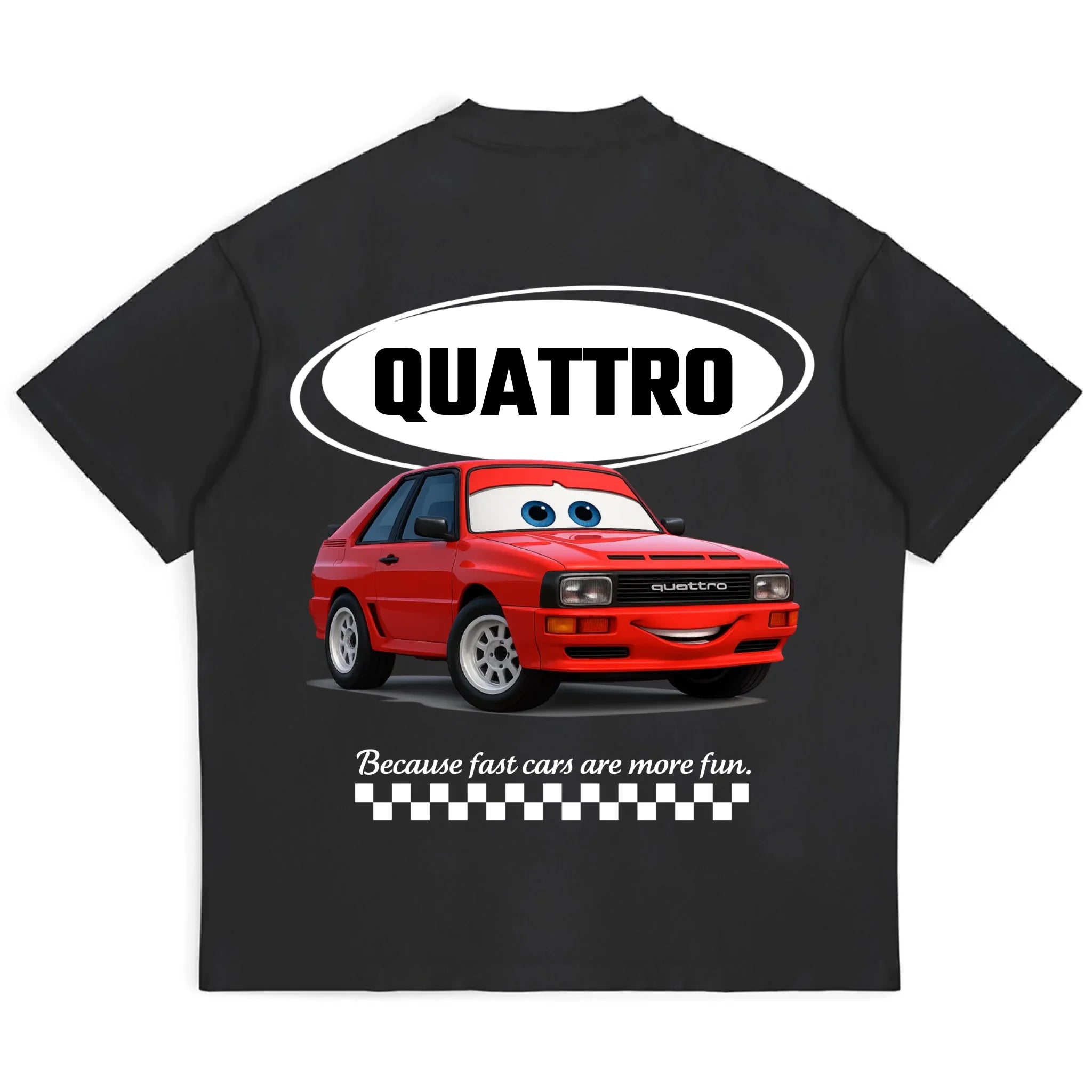 black tee mockup back