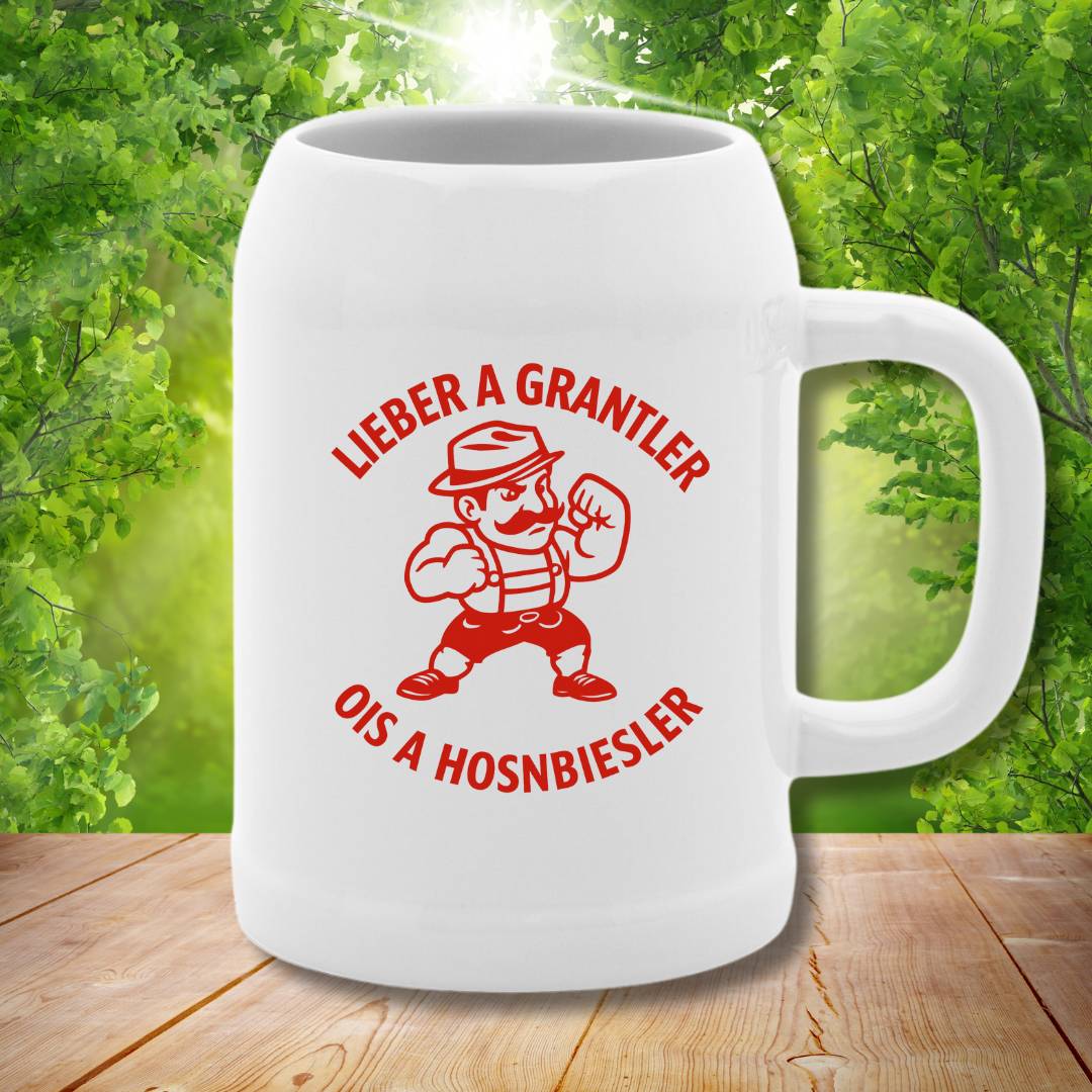HOSNBIESLER - Bierkrug Stein