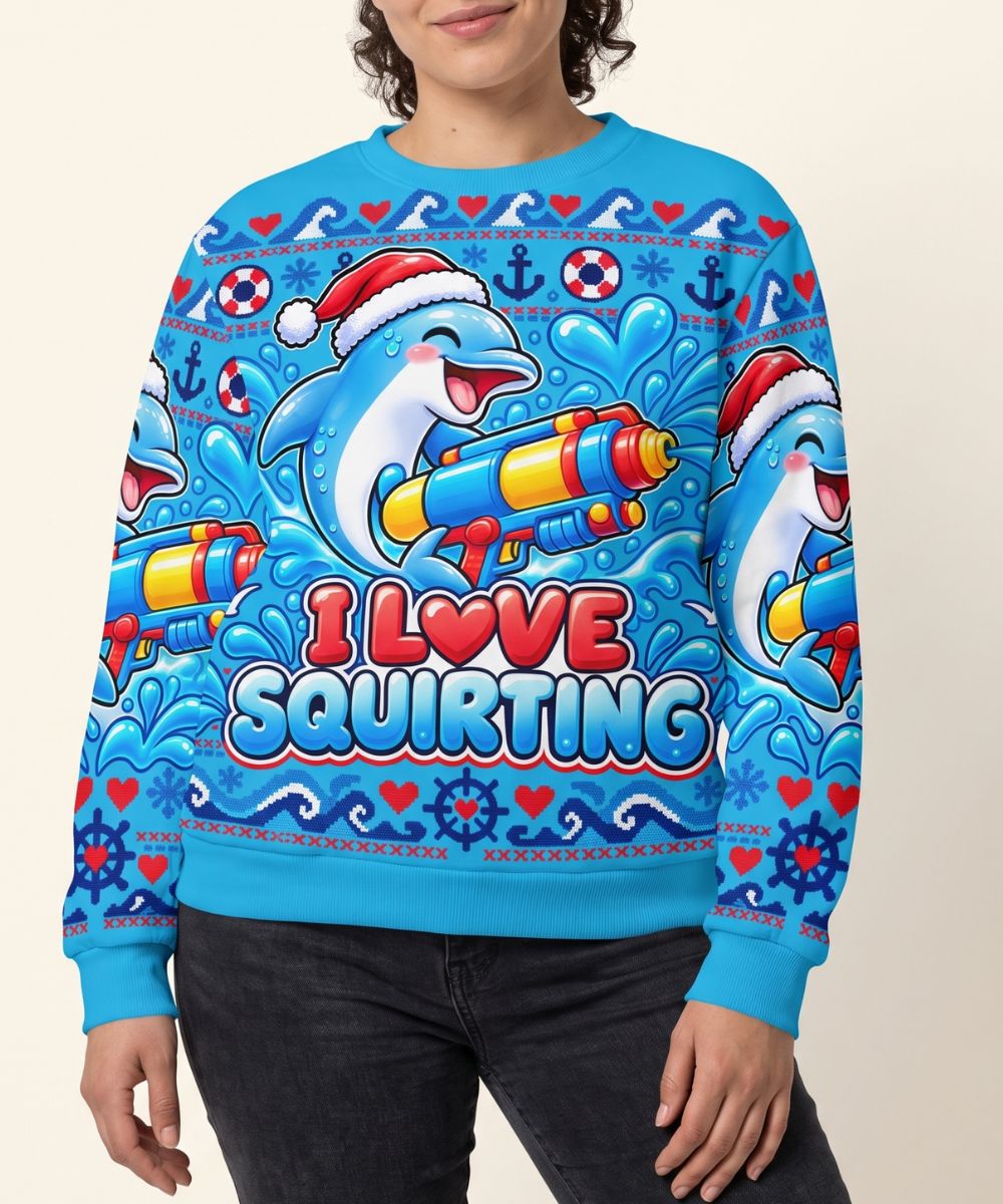 I LOVE SQUIRTING - Jersey Navideño Signature