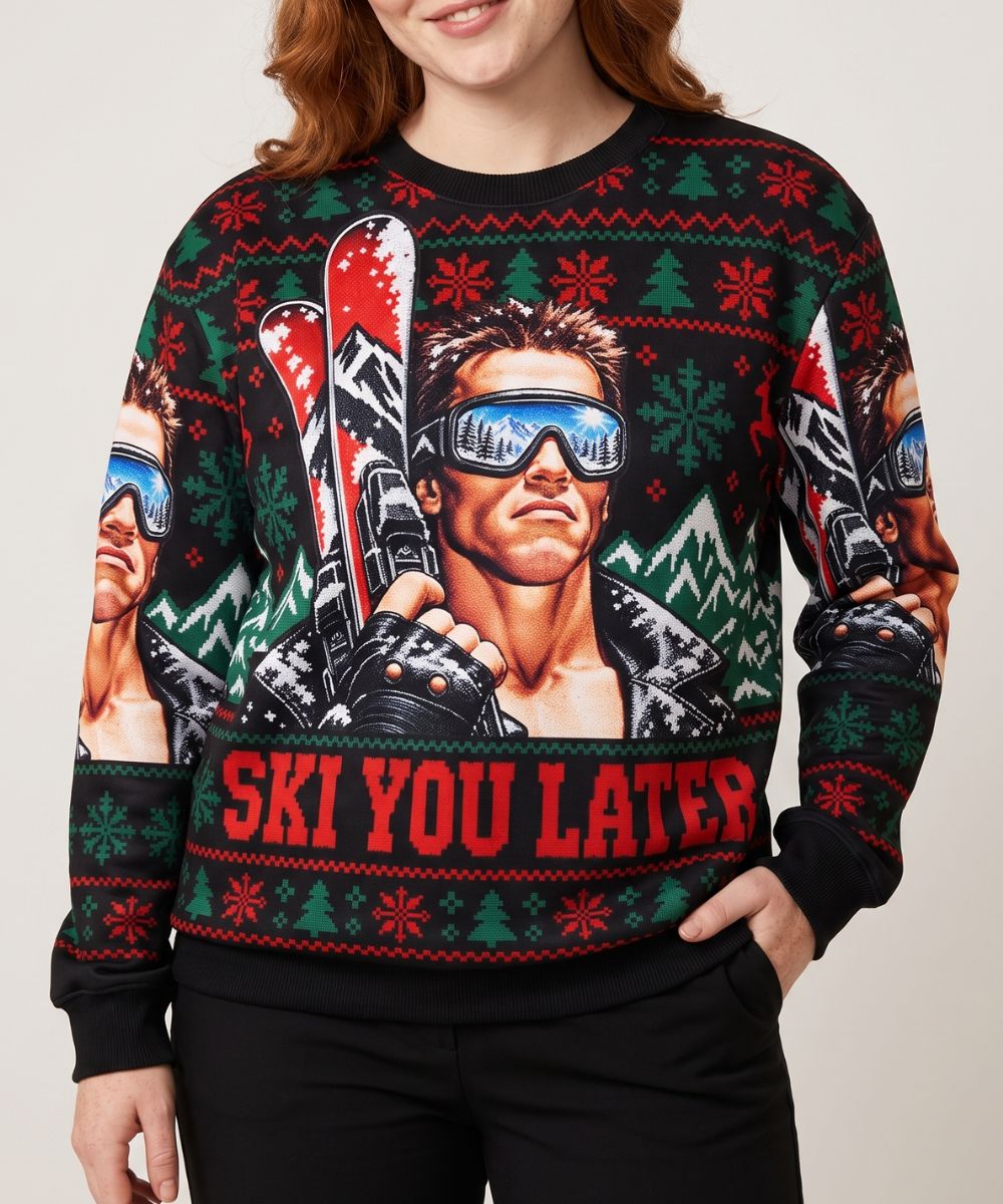 SKI YOU LATER - Pull de Noël Signature