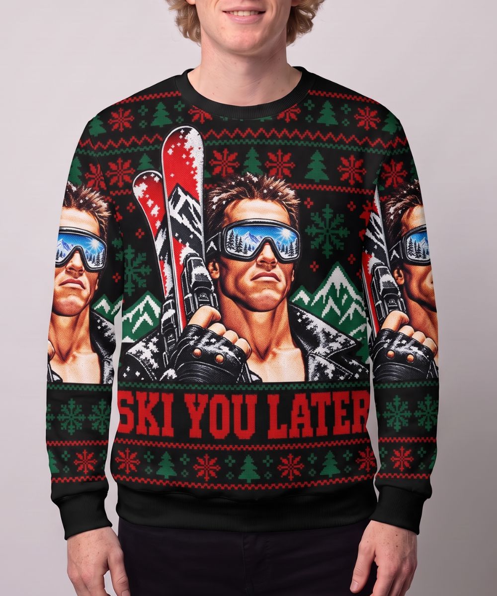 SKI YOU LATER - Pull de Noël Signature