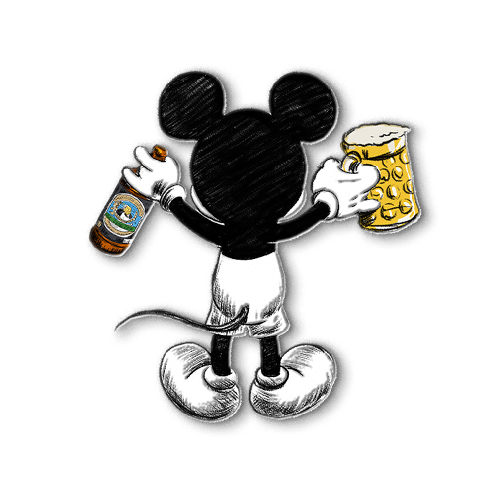 BEER MOUSE - Trachten-Anstecker