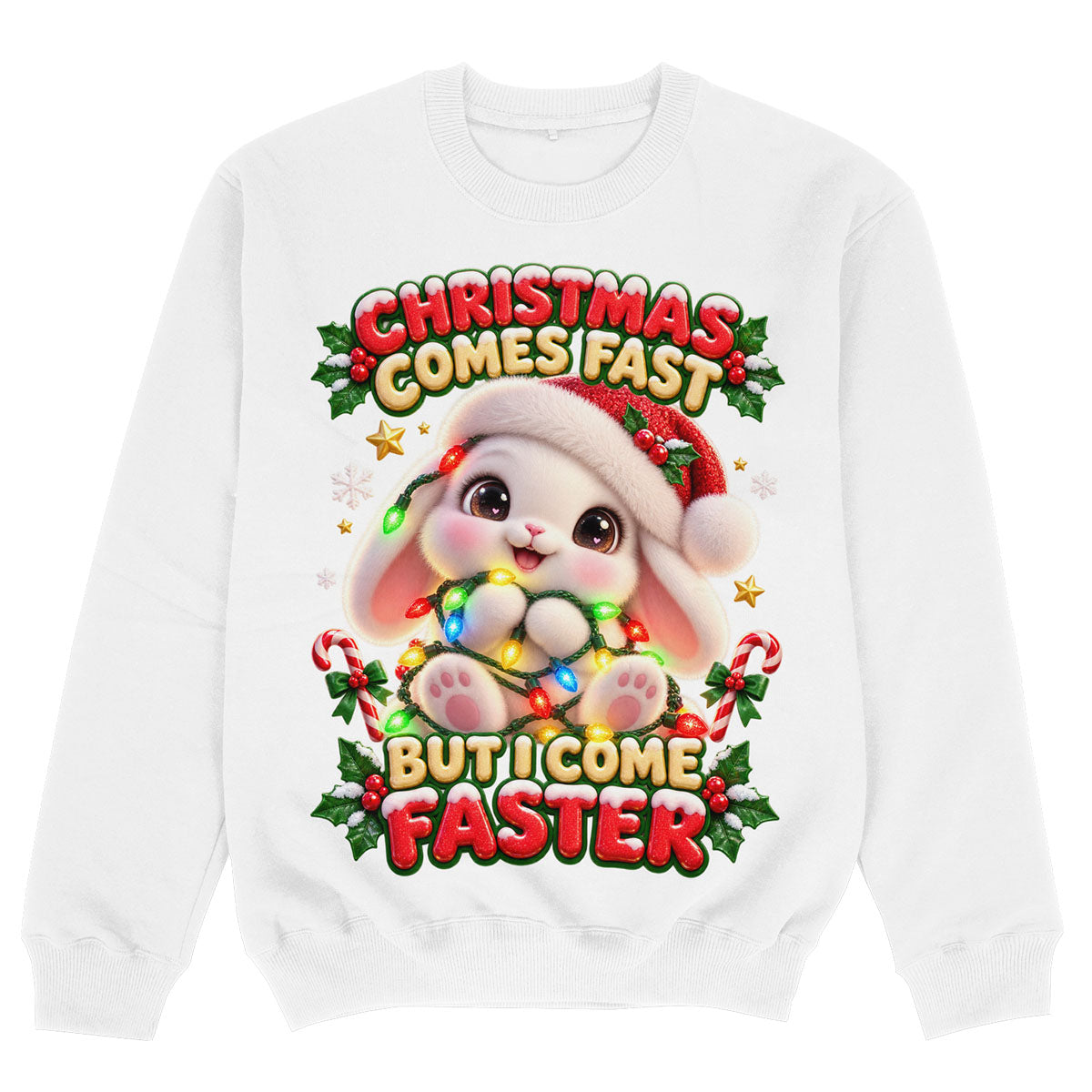 I COME FASTER - Sudadera Premium