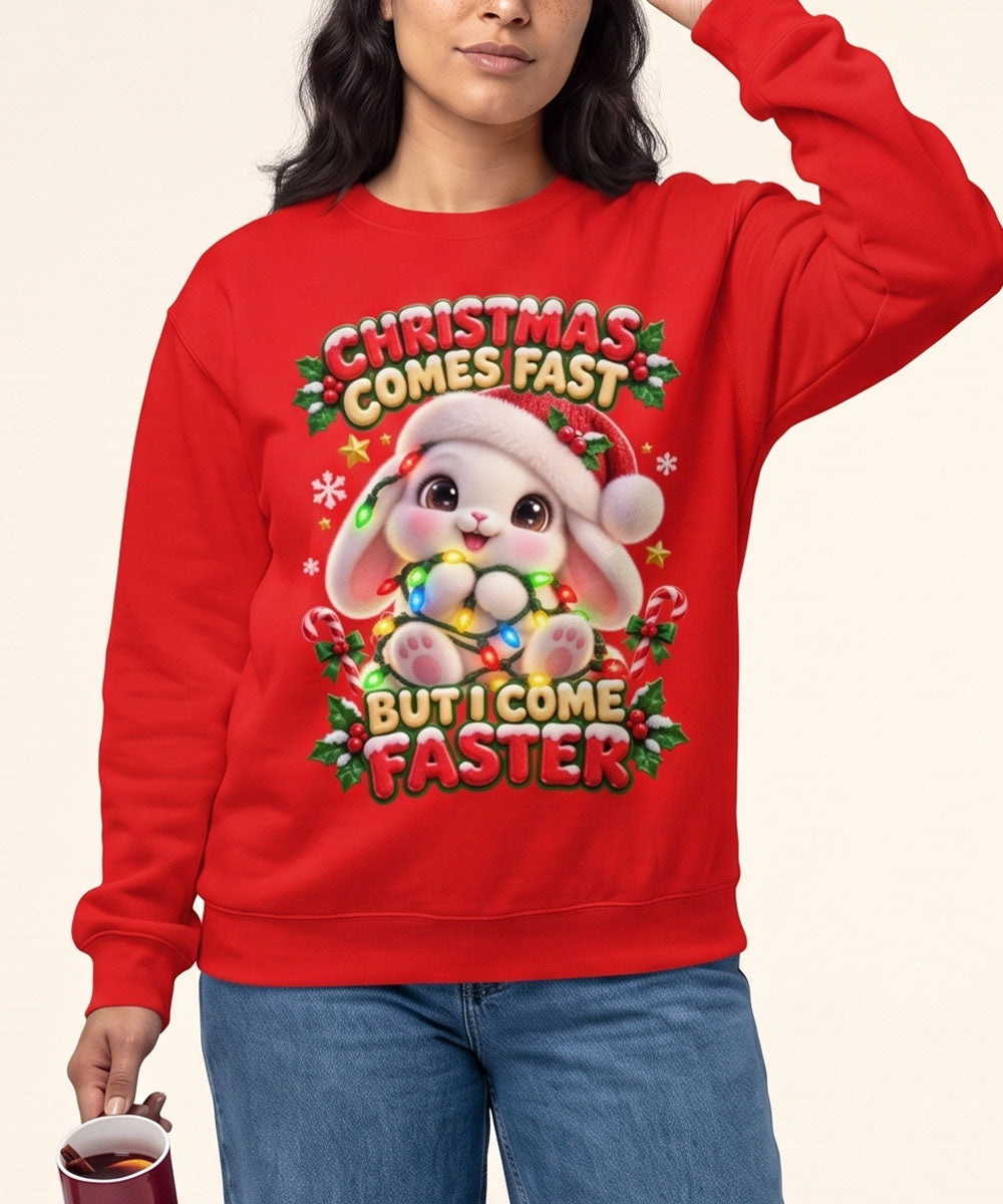 I COME FASTER - Sudadera Premium