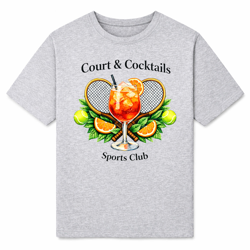 COURT & COCKTAILS - Premium T-Shirt Unisex