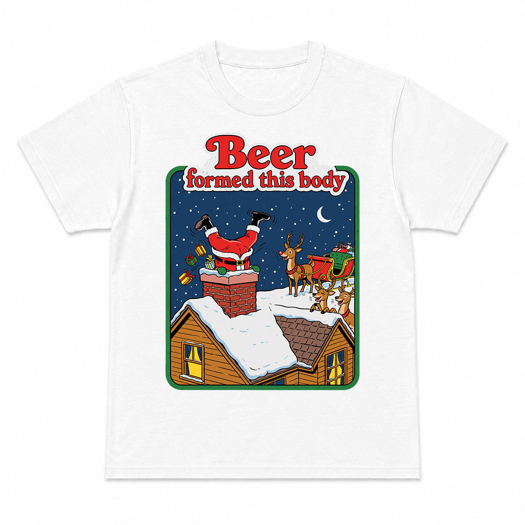 BEER FORMED THIS BODY - T-Shirt de Noël