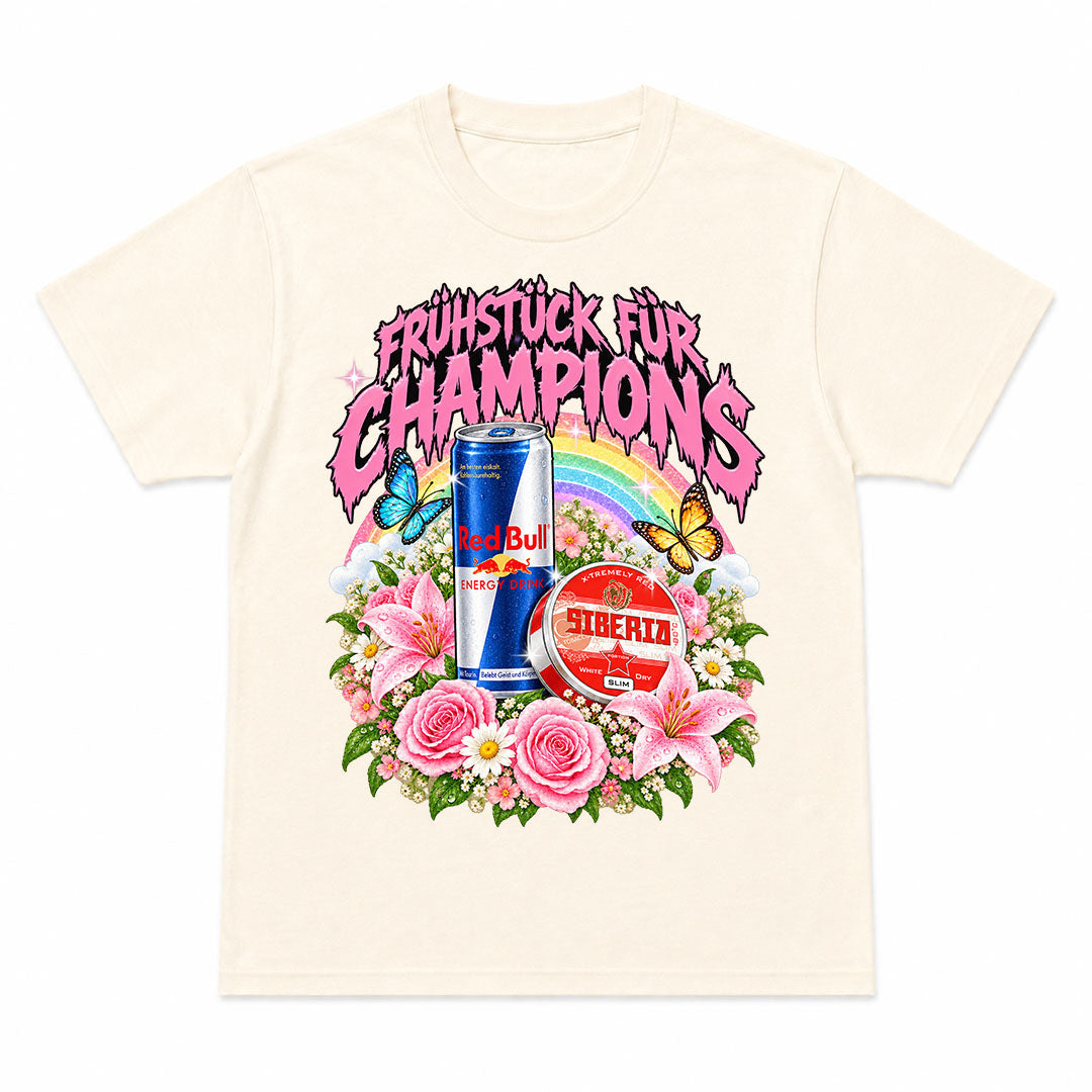 FRÜHSTÜCK FÜR CHAMPIONS - Premium T-Shirt Unisex