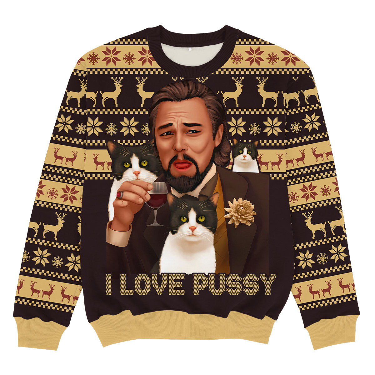 I LOVE PU$$Y - Christmas Ugly Sweater