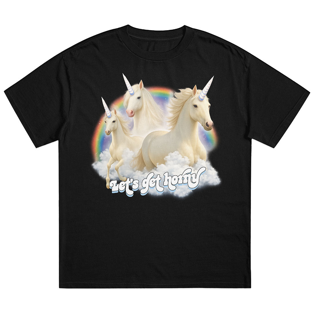 LET'S GET HORNY - Premium Shirt Unisex