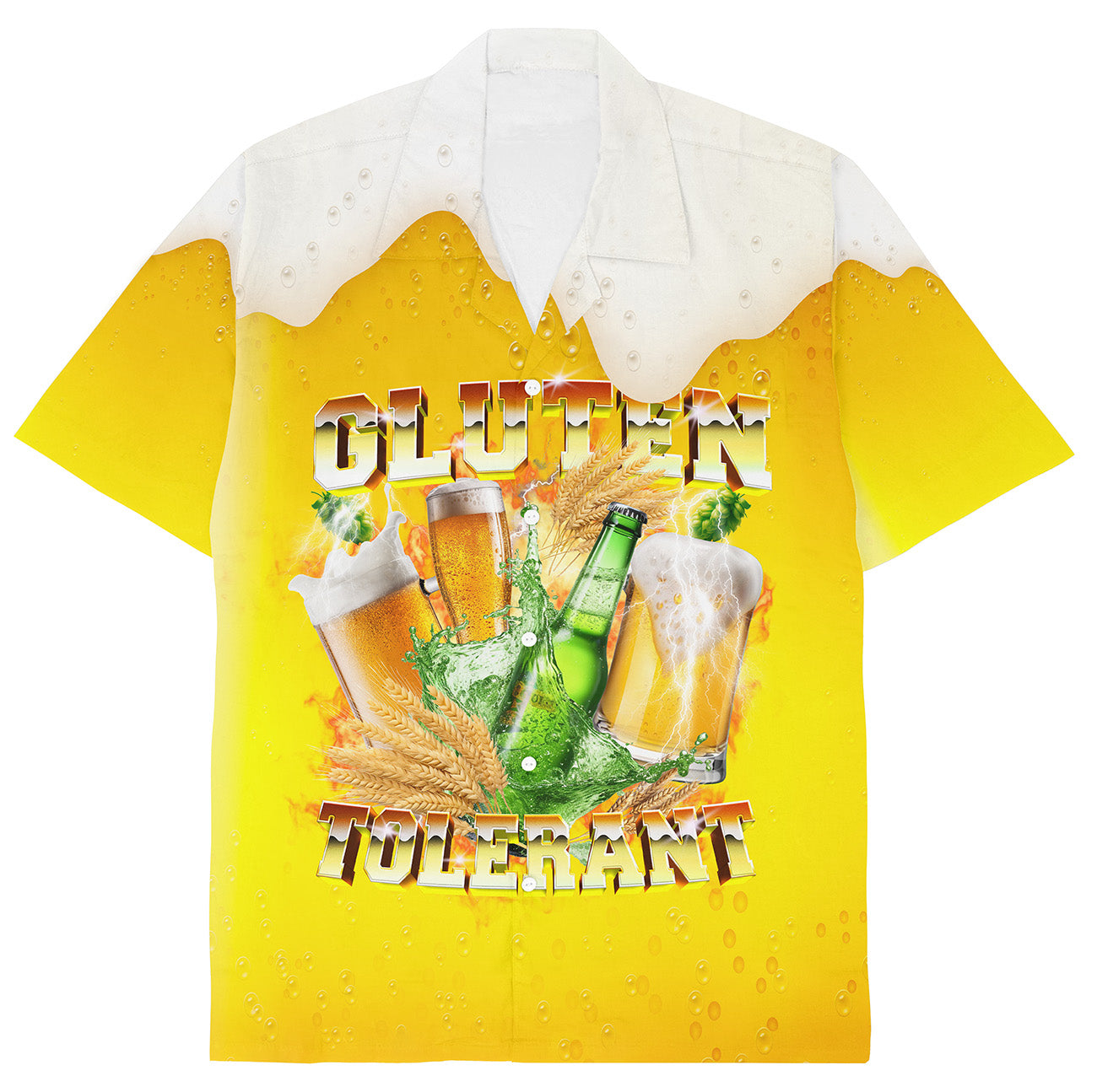 GLUTEN TOLERANT - Hawaiian shirt