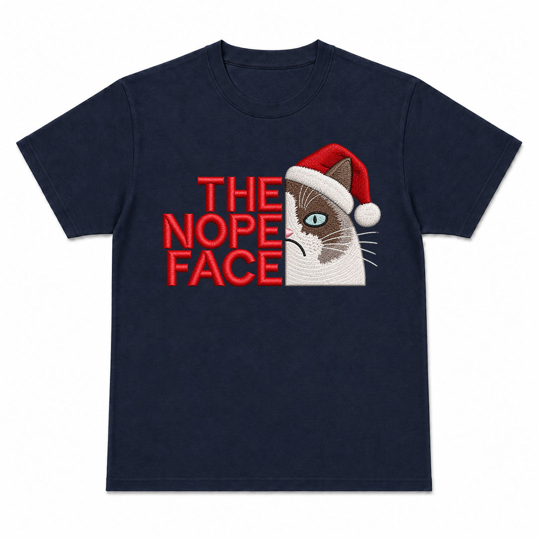 THE NOPE FACE - Christmas Tee