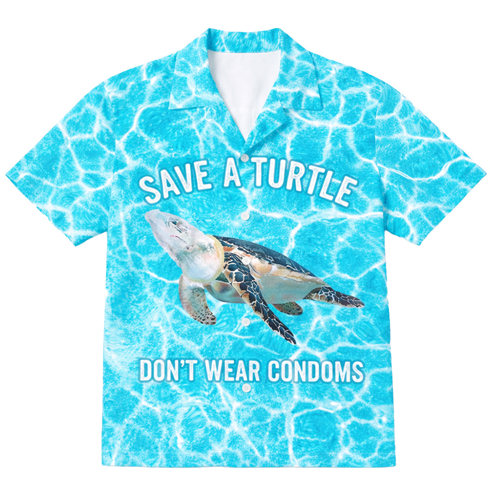 SAVE A TURTLE - Premium Hawaiihemd
