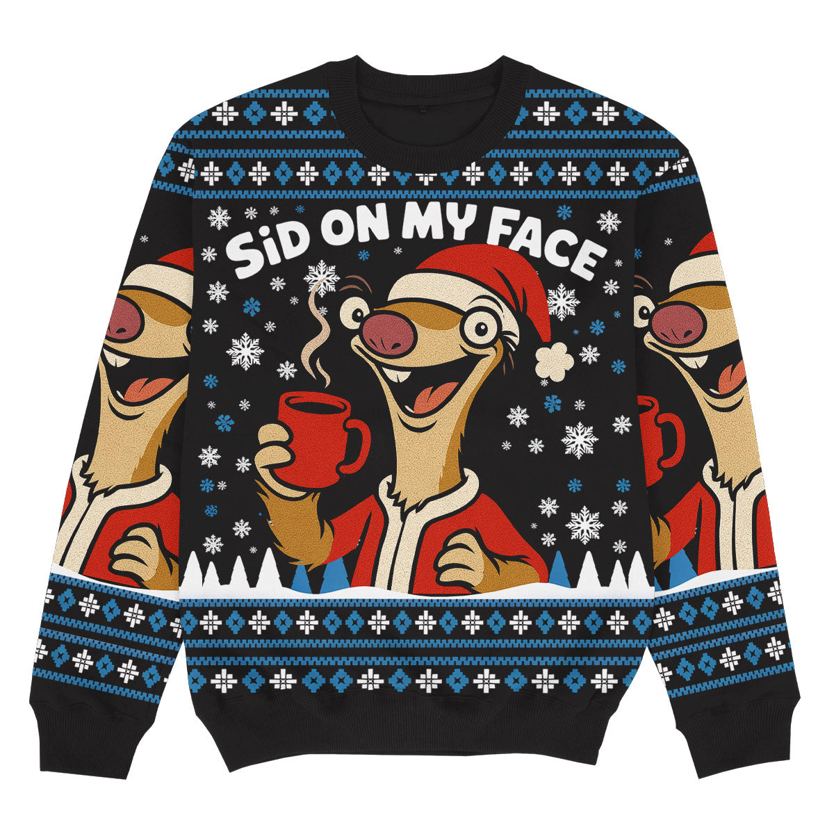 SID ON MY FACE - Christmas Ugly Sweater