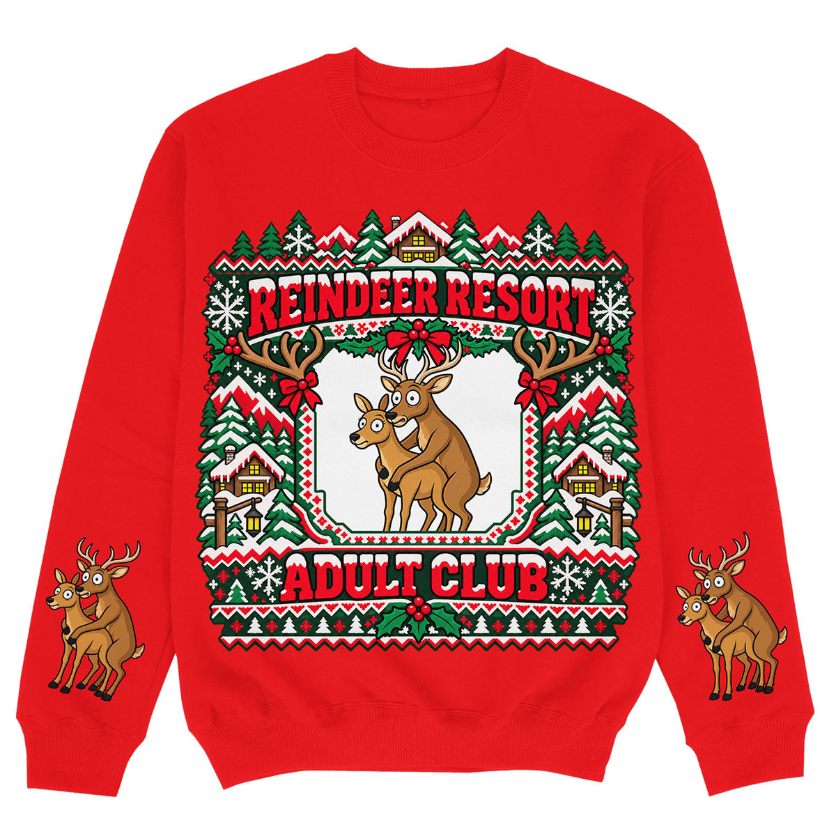 REINDEER RESORT - Sudadera Premium