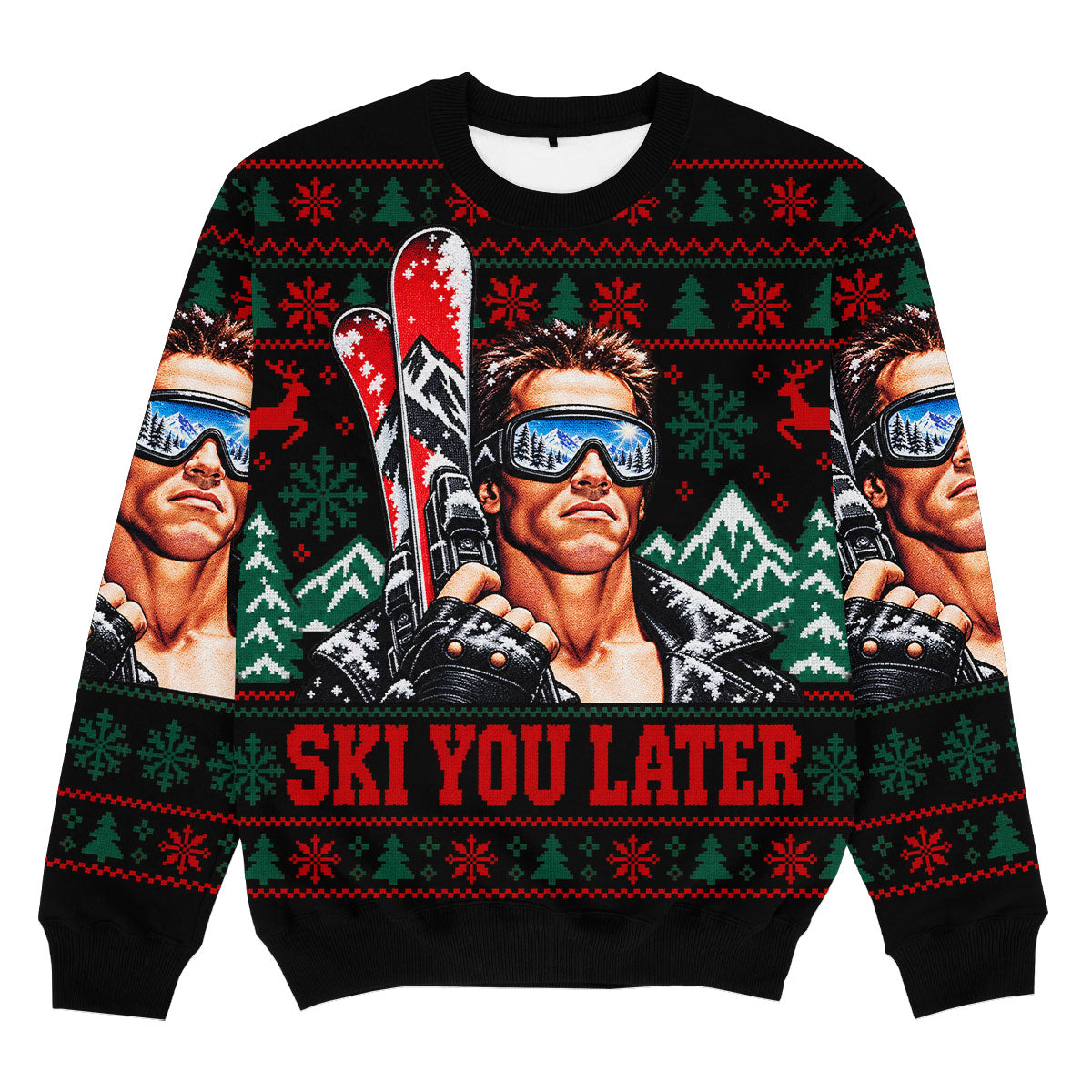 SKI YOU LATER - Pull de Noël Signature