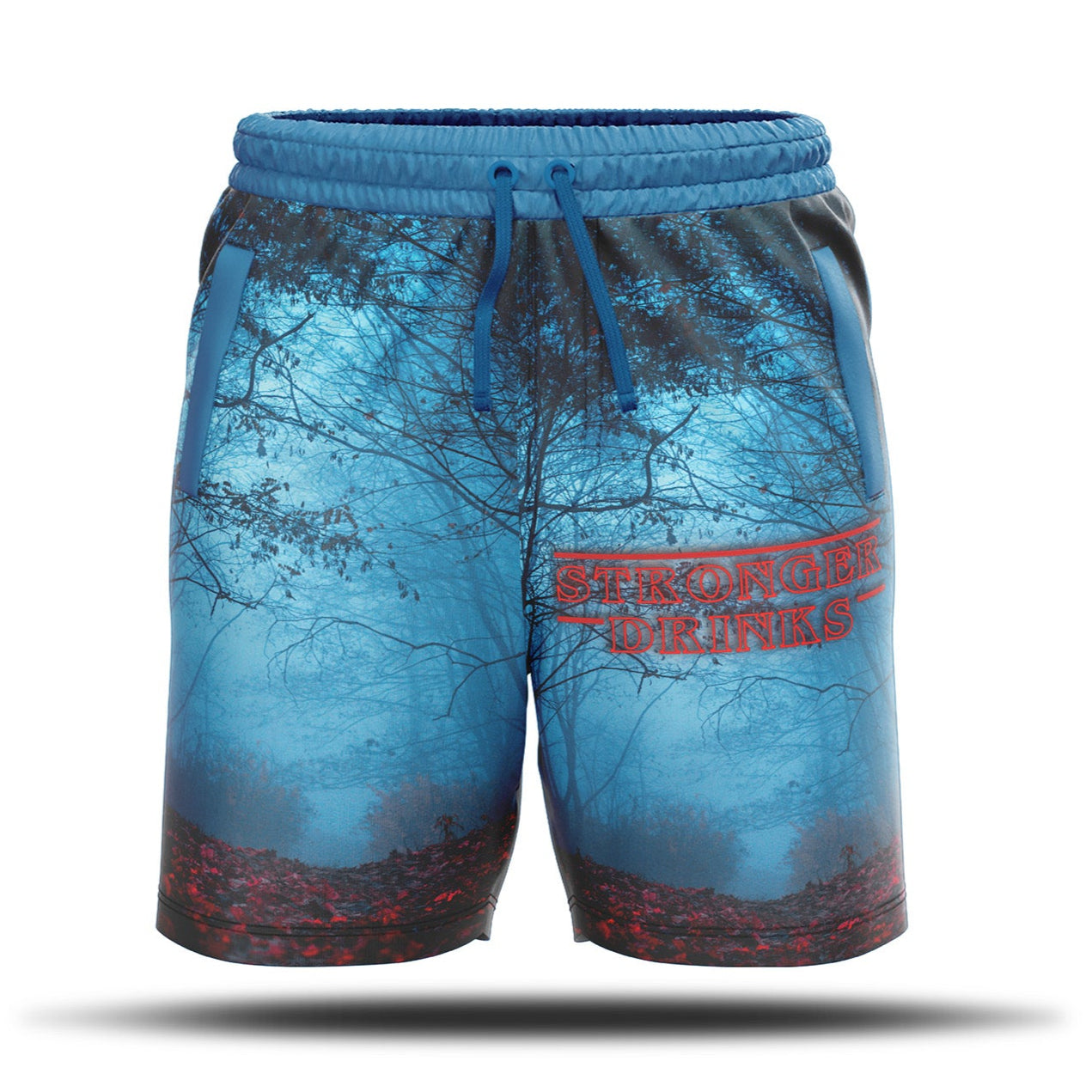 STRONGER DRINKS - Fullprint Badeshort