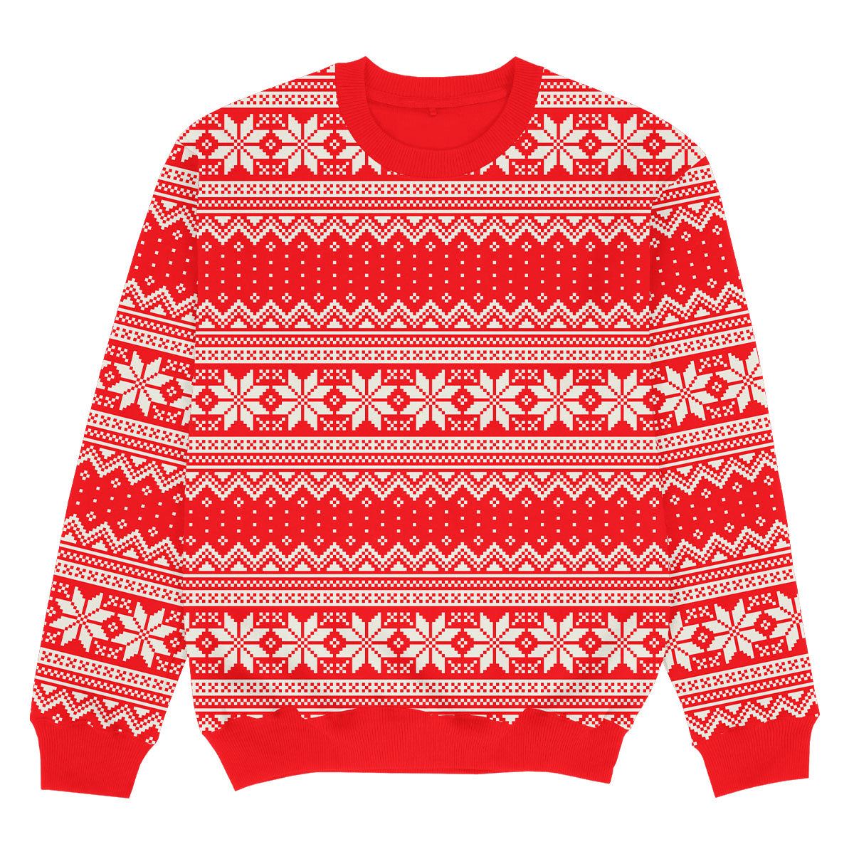 RED PATTERN - Christmas Ugly Sweater