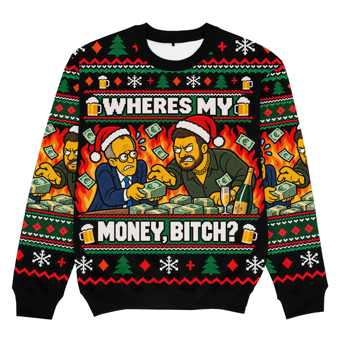 WHERE'S MY MONEY - Jersey Navideño Signature