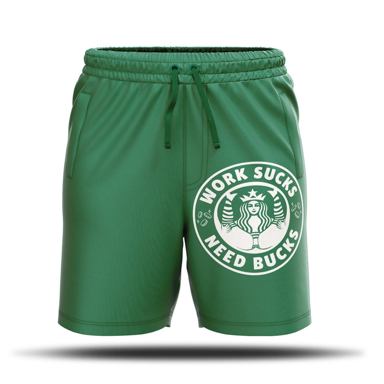 NEED BUCKS - Fullprint Badeshort