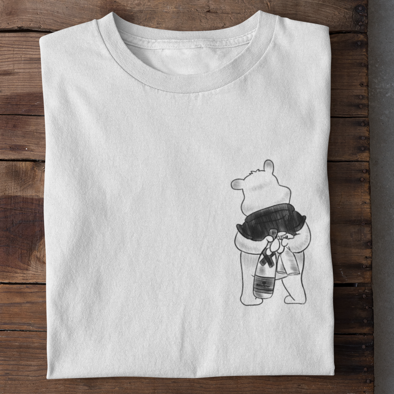 CHAMPAGNE BEAR - Premium Shirt Herren - Weinspirits
