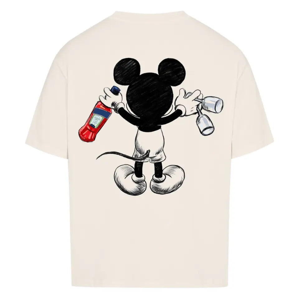 MOUSE BACKPRINT - Personalisierbares Shirt Oversize