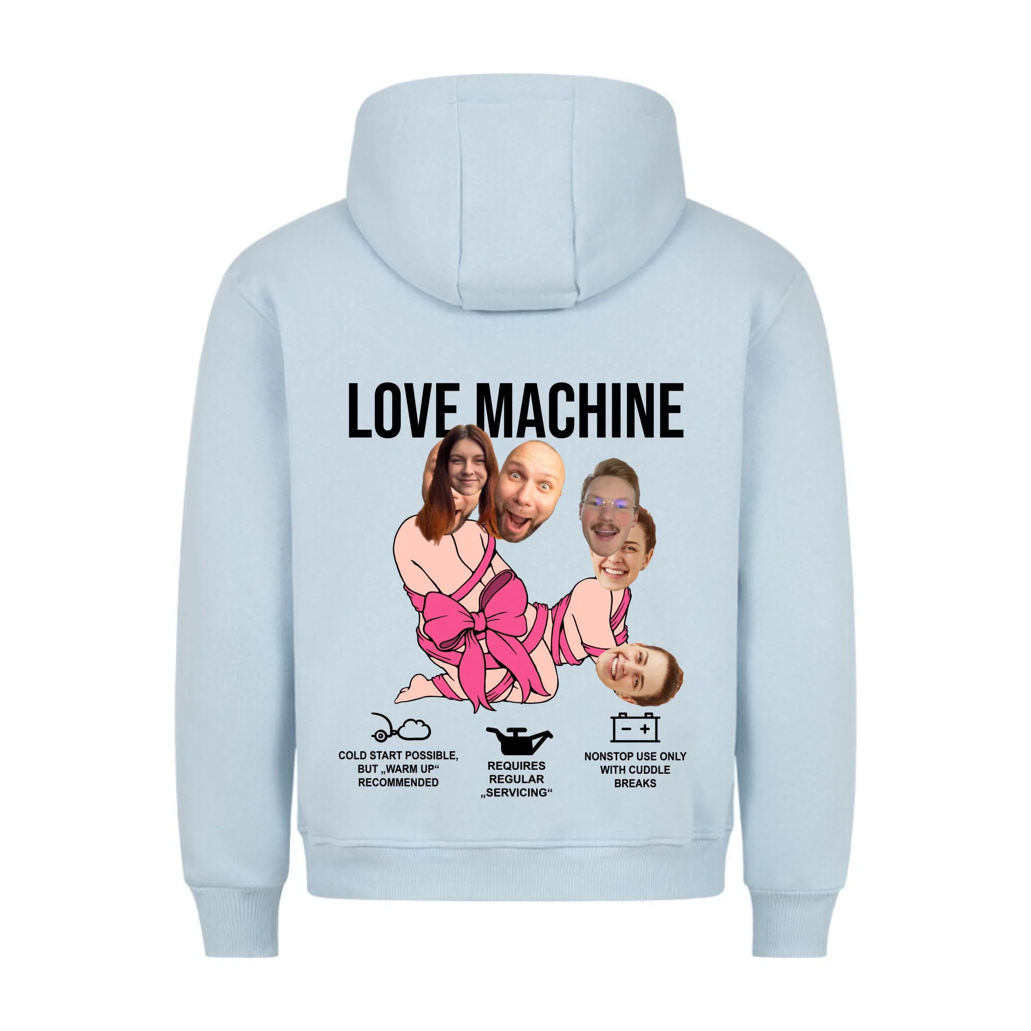 LOVE MACHINE - Customizable Hoodie