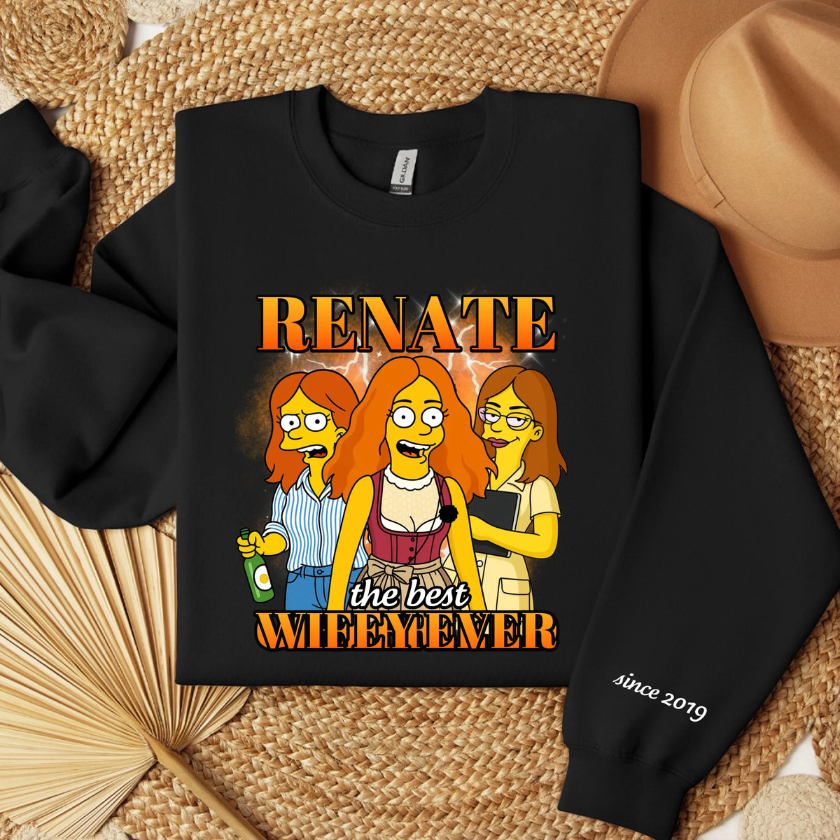 mockup sweater arm black 2