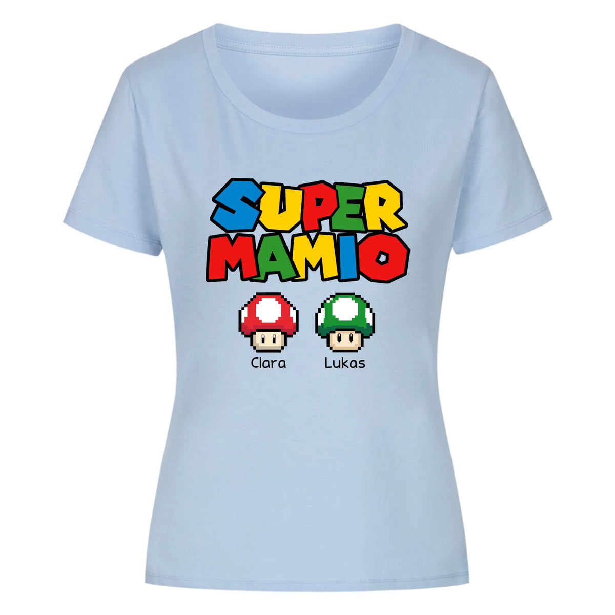SUPER MAMIO - Personalisierbares T-Shirt Damen