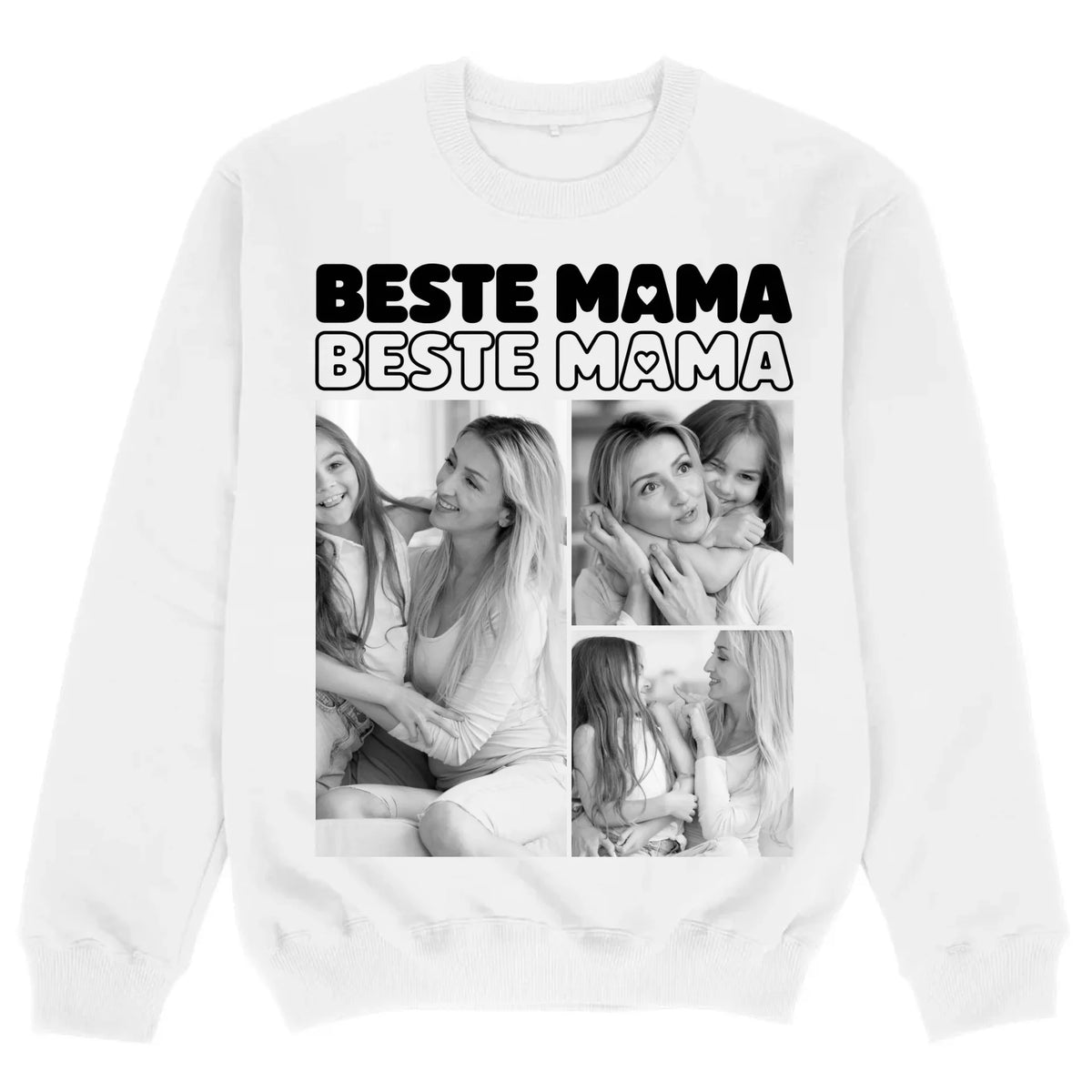 mockup sweater white
