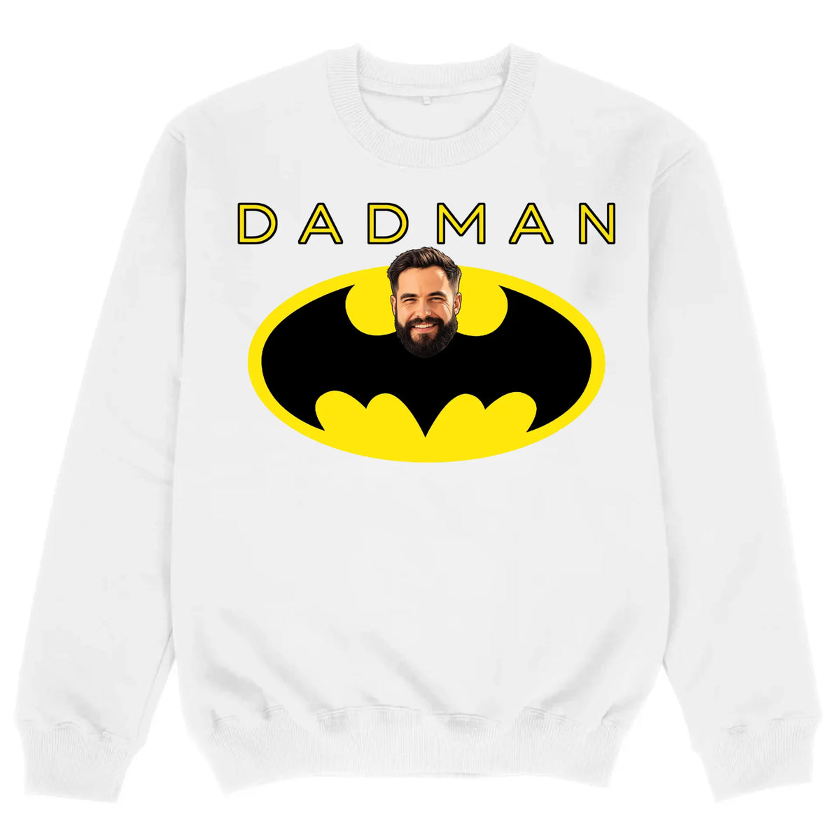 mockup sweater white
