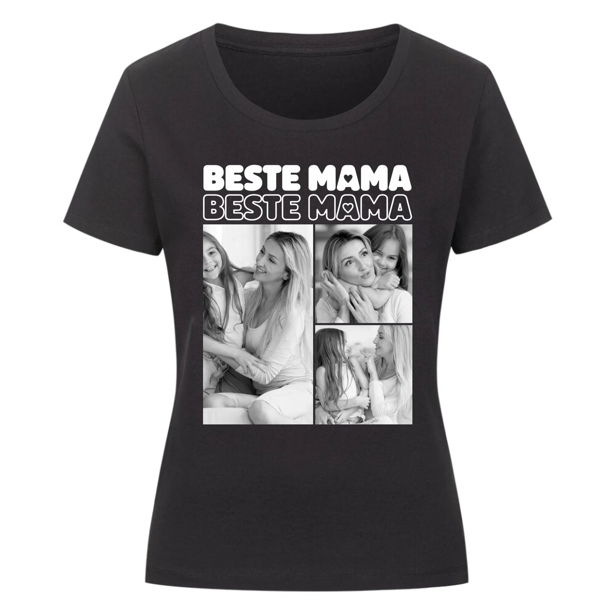 BESTE MAMA FASSADE - Personalisierbares T-Shirt Damen