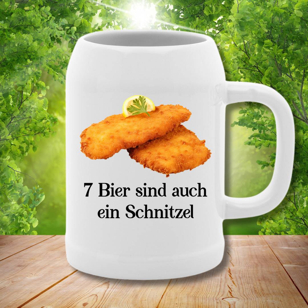 SCHNITZEL - Bierkrug Stein