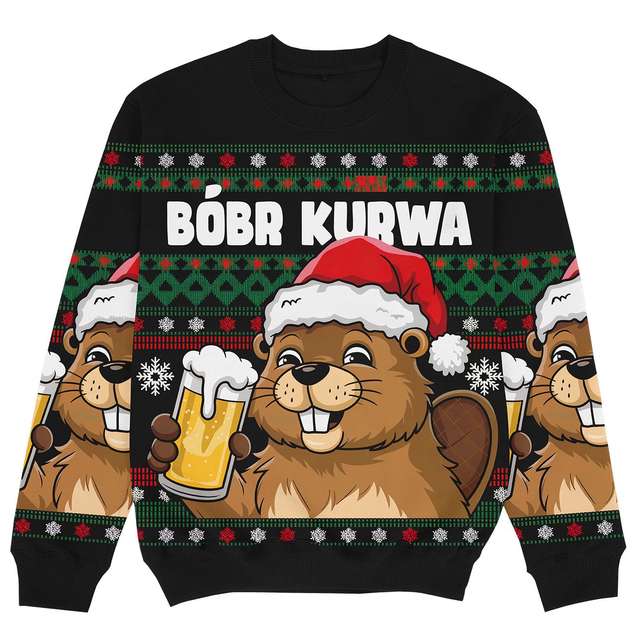 BOBR KURWA - Maglione brutto di Natale