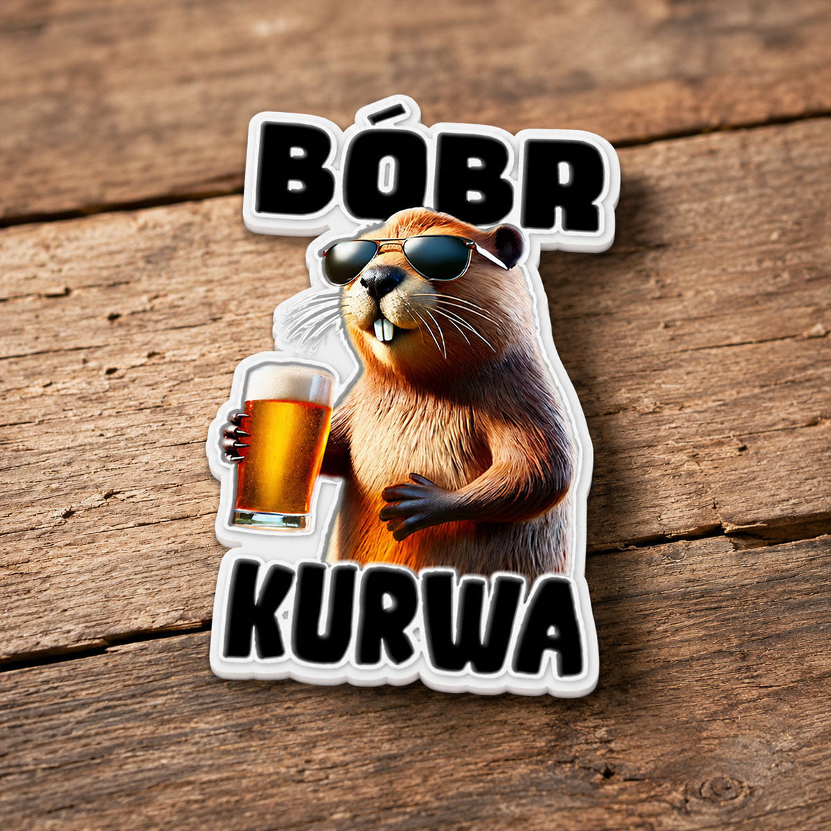 BOBR KURWA - Trachten-Anstecker