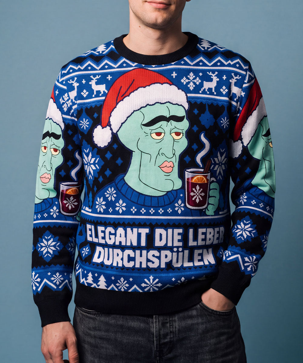 ELEGANT DIE LEBER DURCHGESPÜLT - Signature Kersttrui