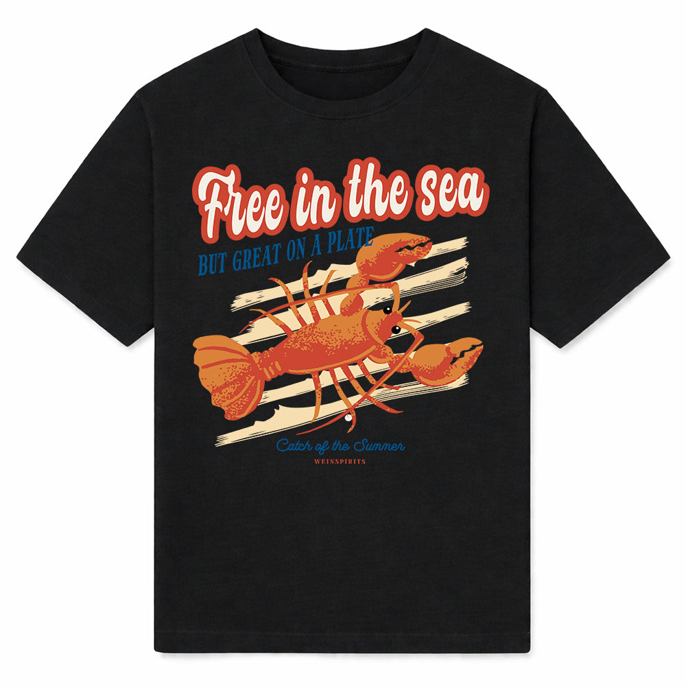 FREE IN THE SEA - Premium T-Shirt Unisex