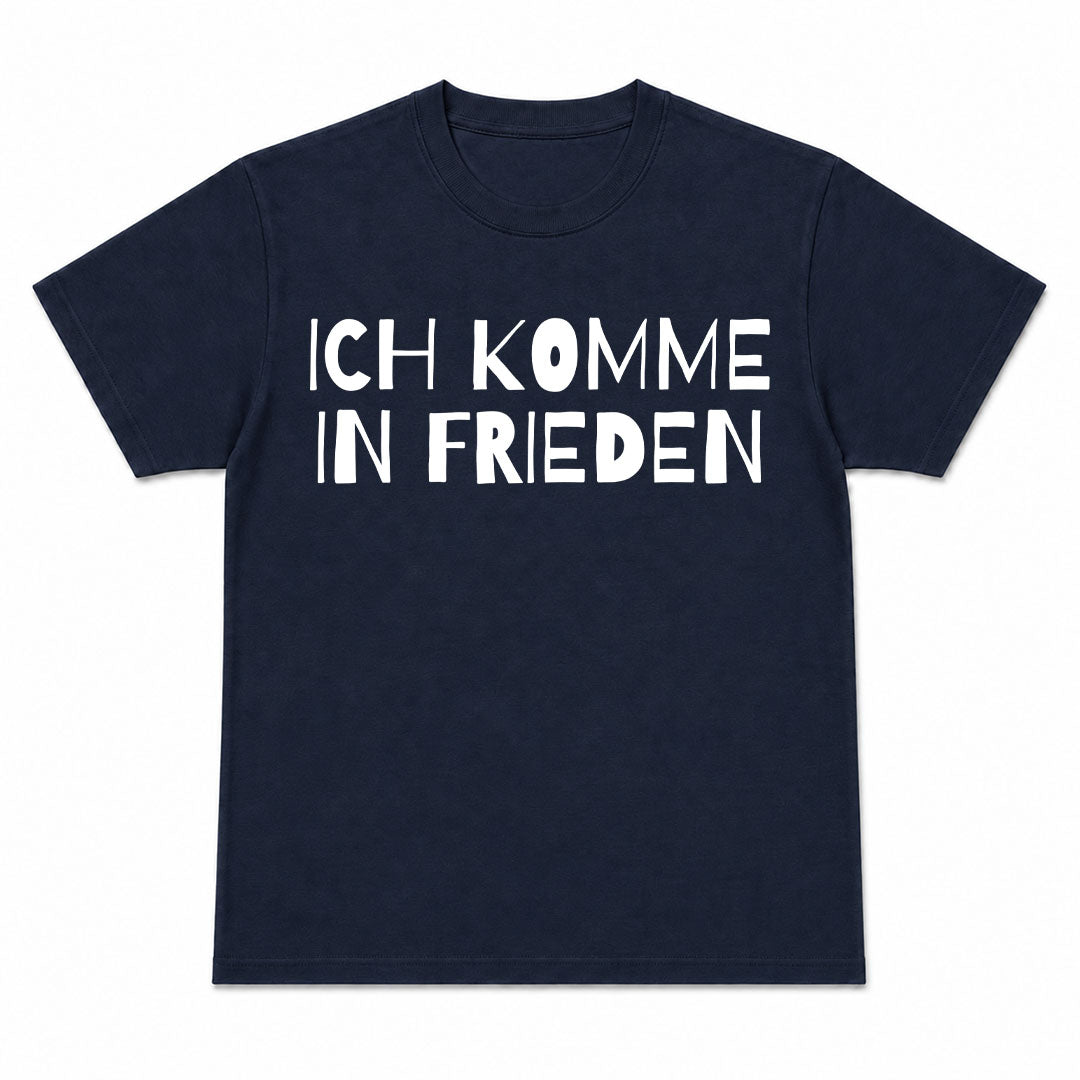 ICH KOMME IN FRIEDEN - Premium T-Shirt Unisex