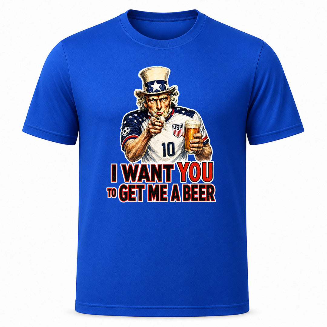 I WANT YOU TO GET ME A BEER - Premium Jersey