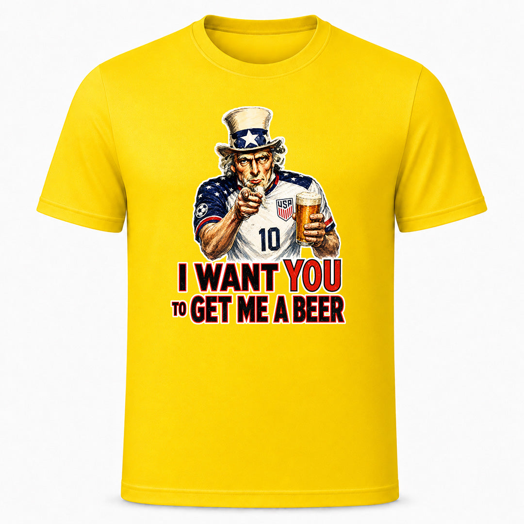 I WANT YOU TO GET ME A BEER - Premium Jersey