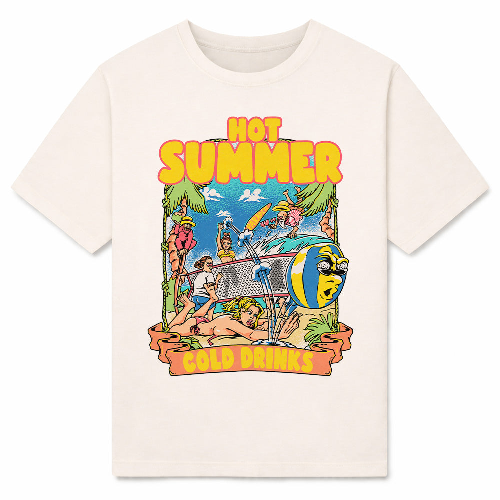 HOT SUMMER COLD DRINKS - Premium T-Shirt Unisex