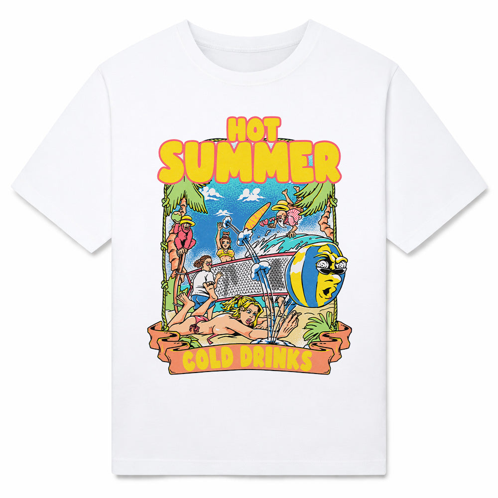 HOT SUMMER COLD DRINKS - Premium T-Shirt Unisex