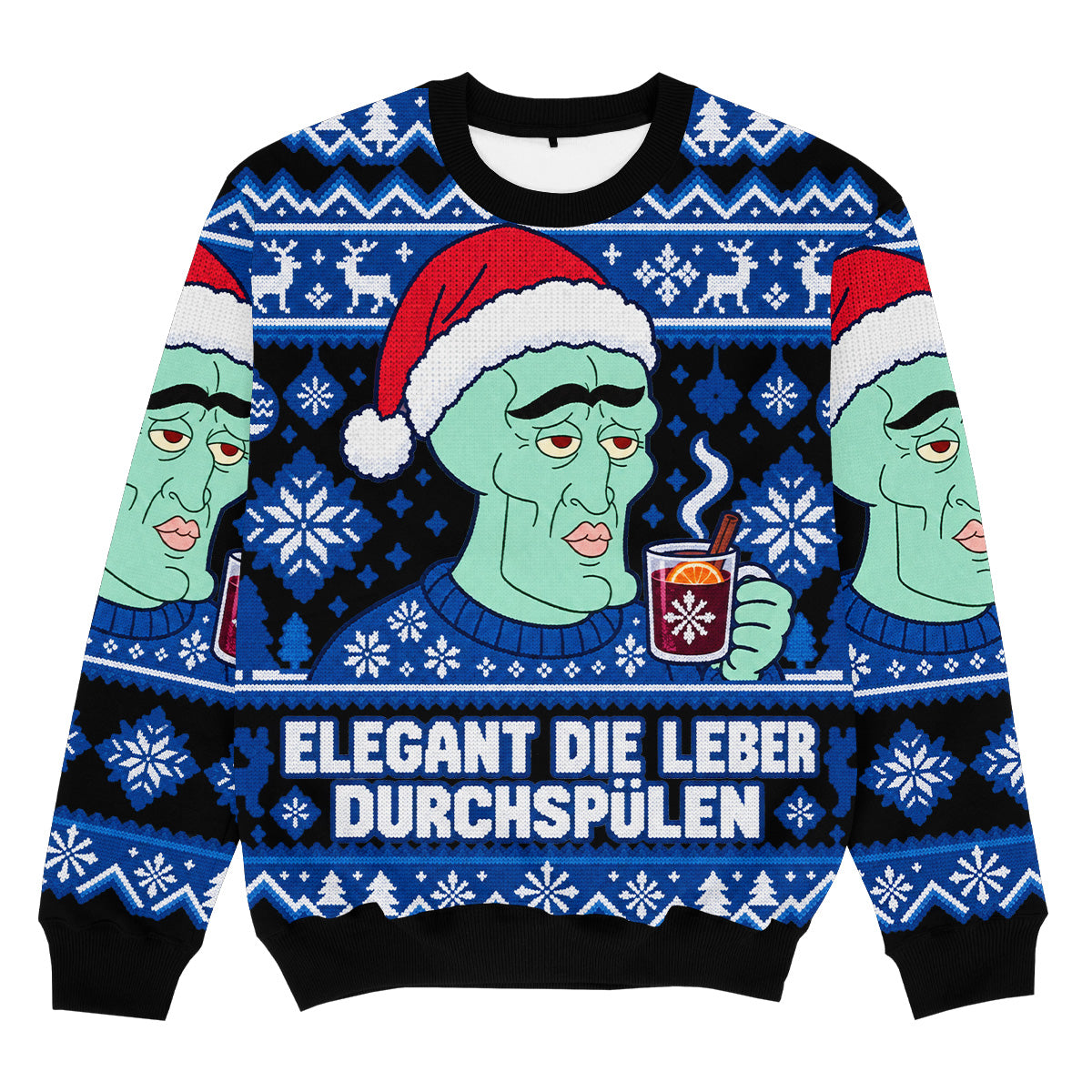 ELEGANT DIE LEBER DURCHGESPÜLT - Signature Kersttrui