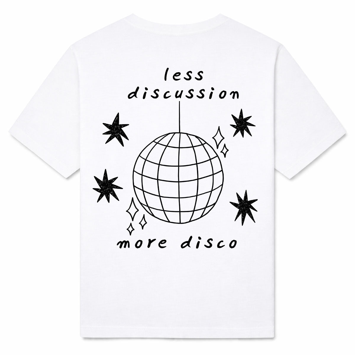 LESS DISCUSSION MORE DISCO - Premium T-Shirt