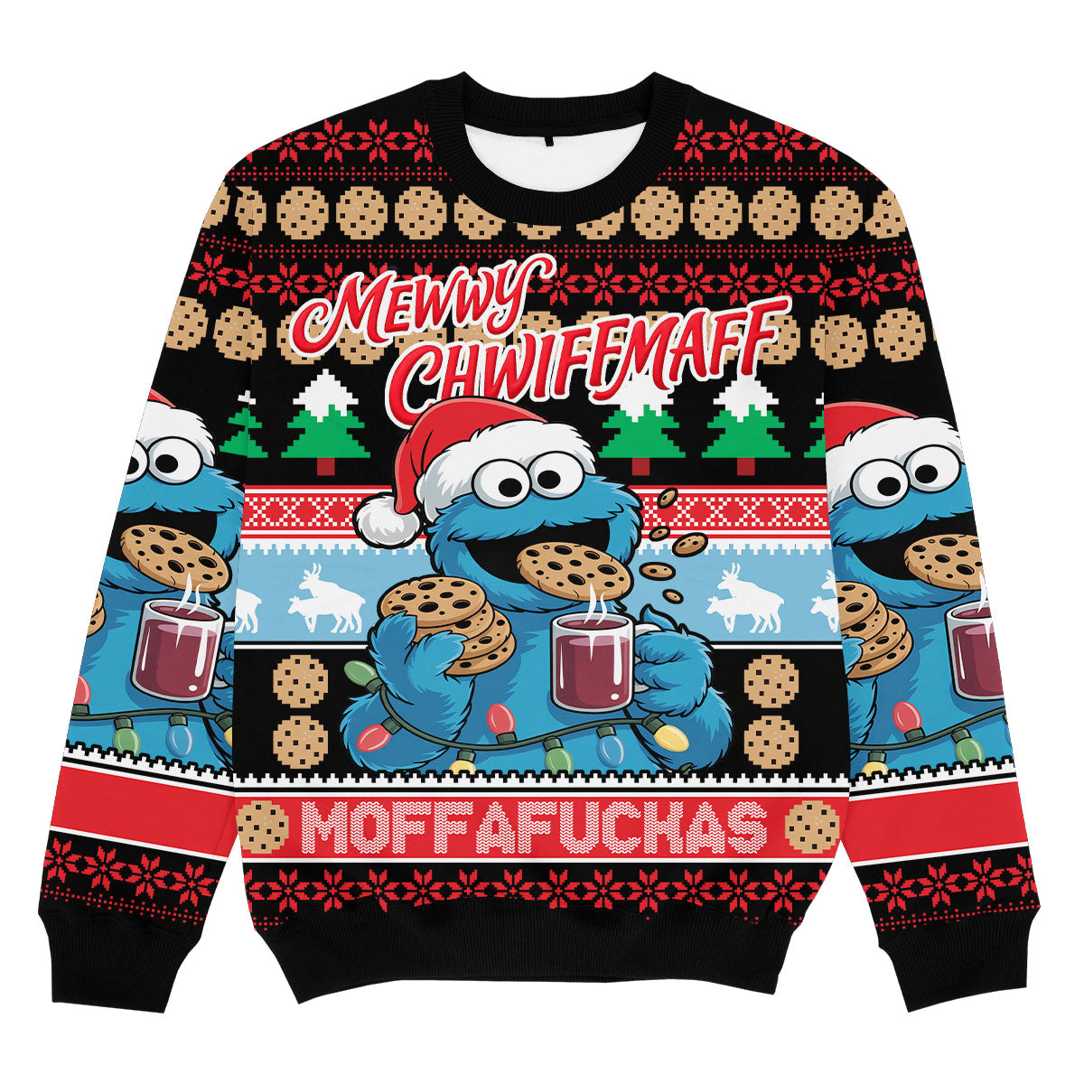 MEWWY CHWIFFMAFF - Signature Christmas Sweater