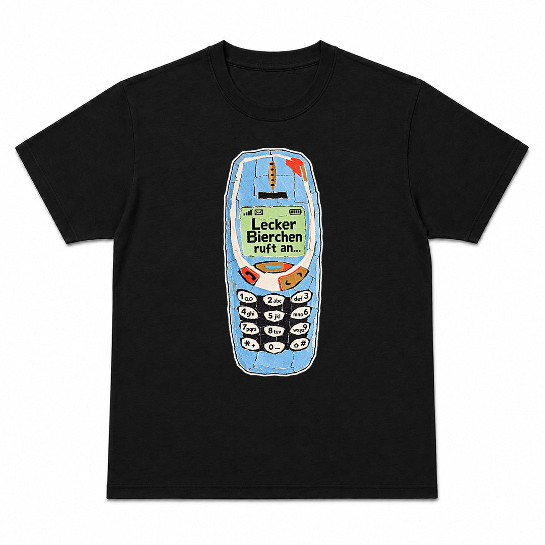 LECKER BIERCHEN RUFT AN - Premium Unisex T-Shirt