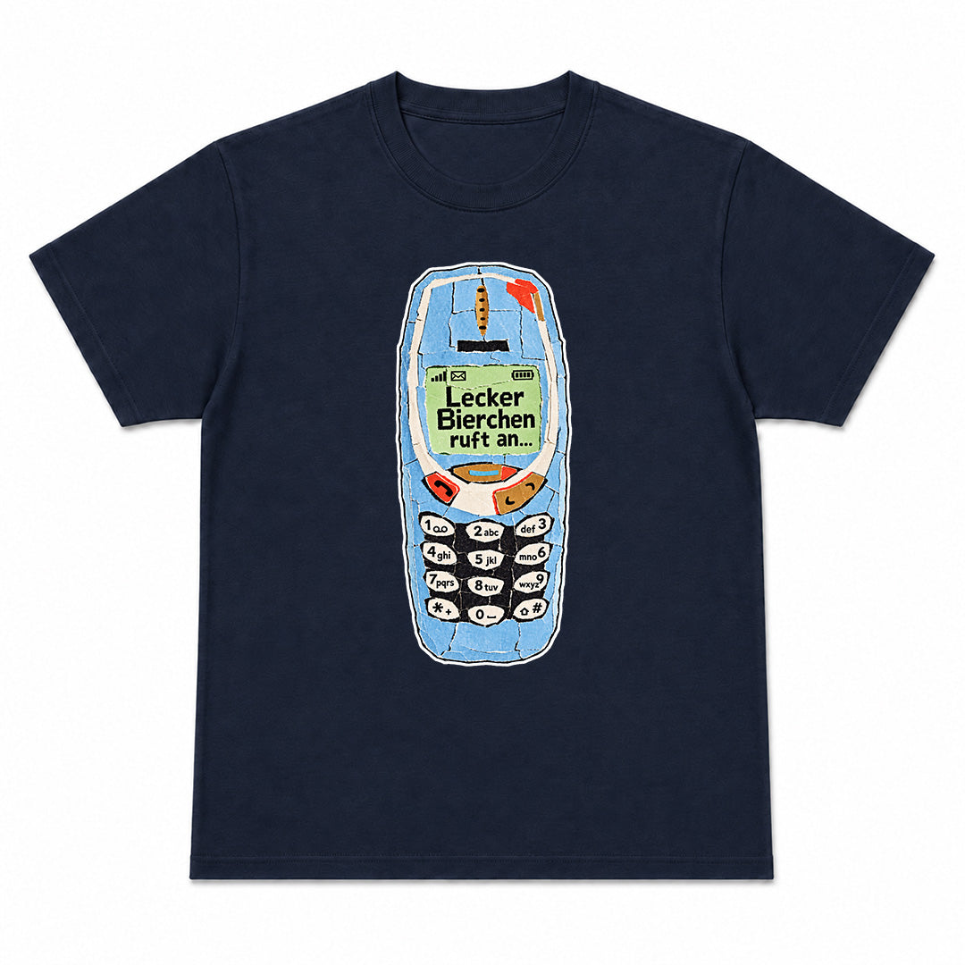 LECKER BIERCHEN RUFT AN - Premium Unisex T-Shirt