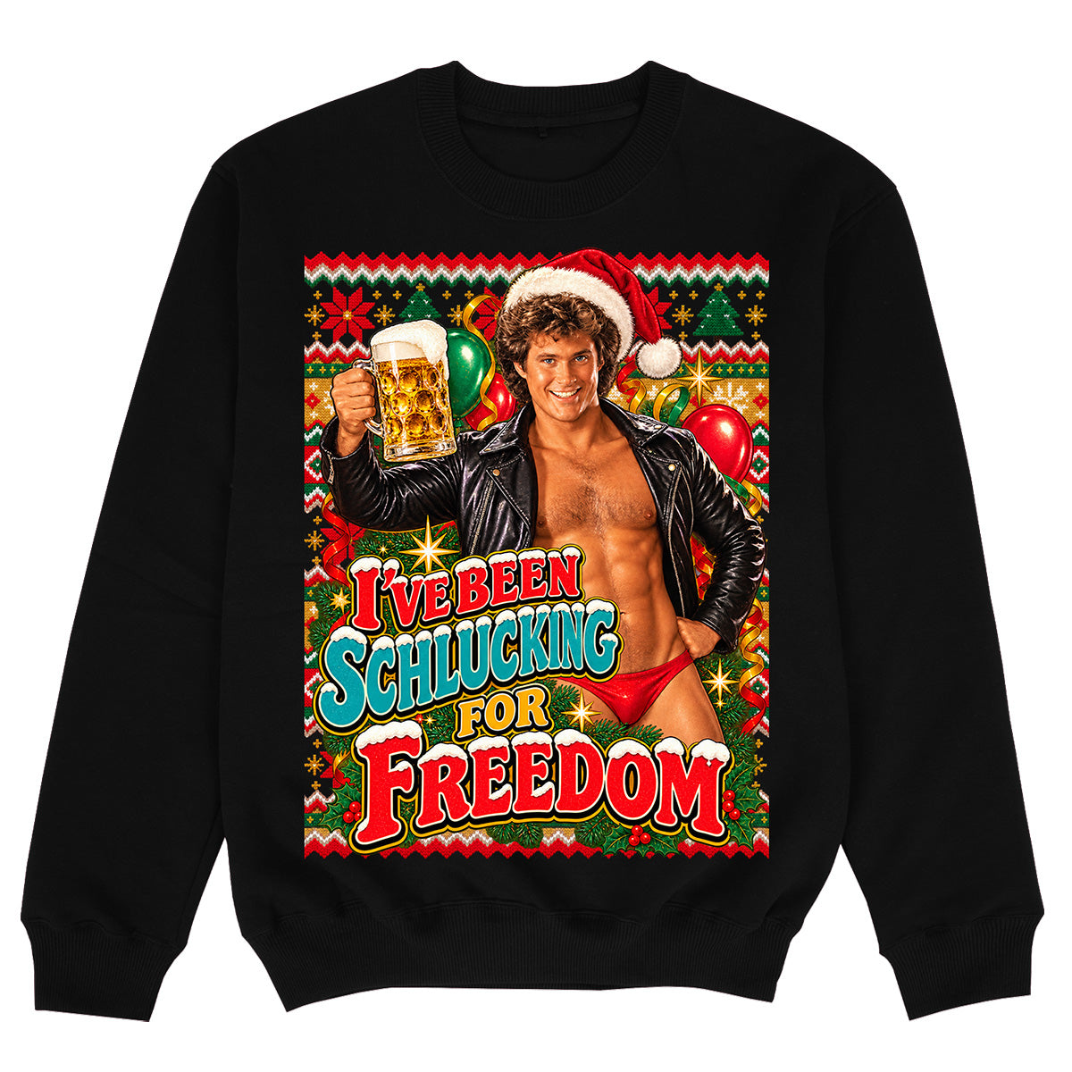 SCHLUCKING FOR FREEDOM - Sudadera Premium
