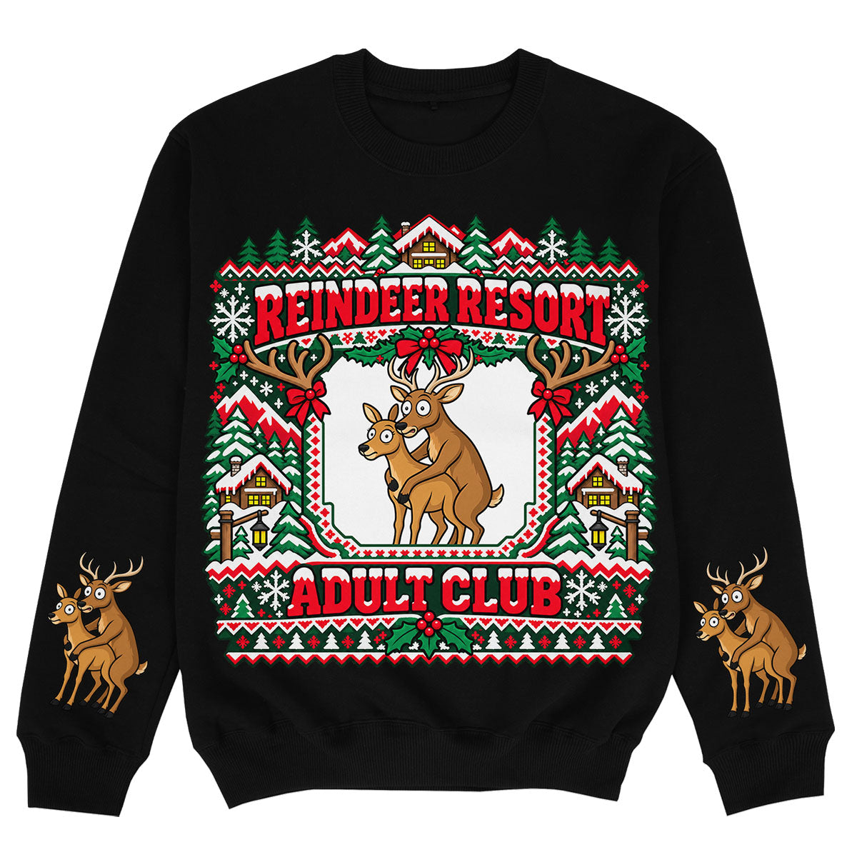 REINDEER RESORT - Sudadera Premium