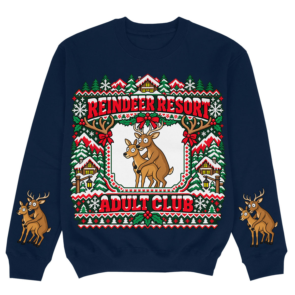 REINDEER RESORT - Sudadera Premium